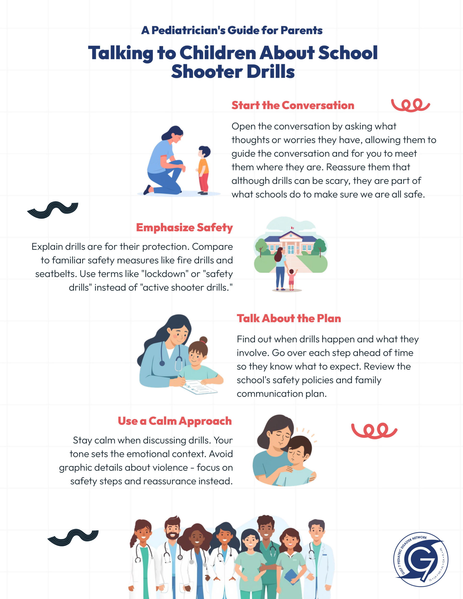 talking to kids about drills a pediatric guide